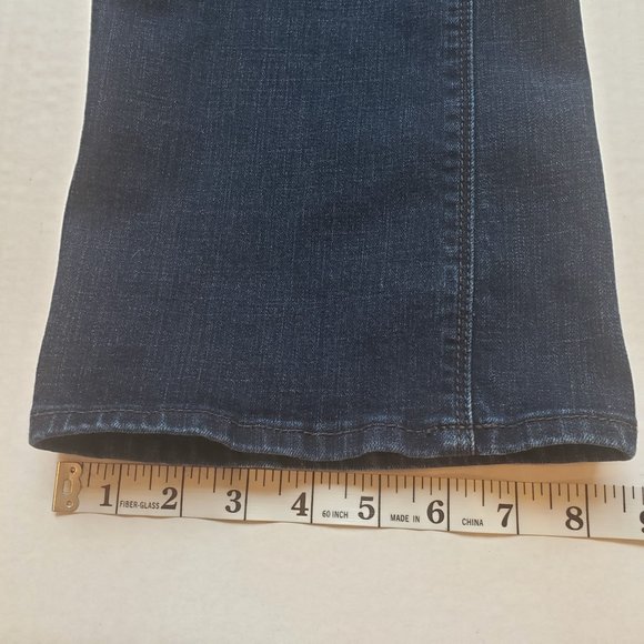 Lucky Brand Lolita Boot Cut Dark Blue Wash Size 10/30 - Picture 7 of 11